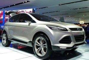 Ford introduced a flock of small, fuel-efficient vehicles at the Detroit International Auto Show, including the Vertrek concept SUV, which reportedly could be the thinly disguised replacement design for the Escape.