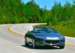 There's something special about embracing a warm, sunny day from behind the wheel of a convertible roadster, such as the Mazda MX-5 Miata.