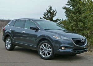 Restyled CX-9 highlights largest Mazda SUV.