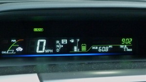 Driven carefully, but in varied conditions, the Prius V can attain 60 mpg.