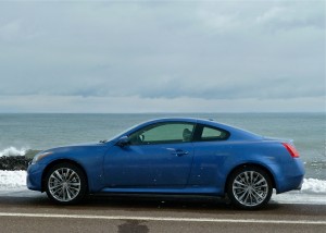Sleek GT silhouette sets the Infiniti G37X S apart, AWD beats any weather.
