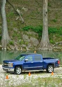 On-road, off-road, or cruising alongside the Guadalupe River, the Silverado was at home.