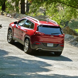 Stylish from rear as well as front, the Cherokee will be a capable crossover.