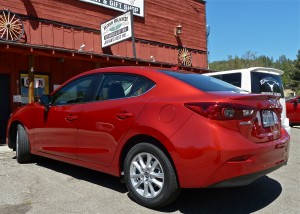 Graceful sedan lines make Mazda3 look far costlier than $17,000.