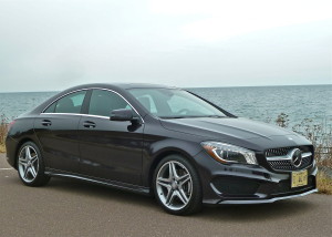 Compact and sleek, the Mercedes CLA250 is a coupe-shaped sedan at entry-level price.