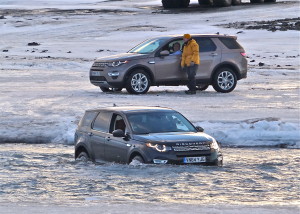 Iceland's Hvita River has 18-pound salmon, and a few Land Rover Discovery Sports.