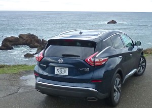 Murano made a great companion for sightseeing over the Pacific.