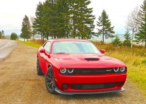 The SRT Hellcat version of the Dodge Challenger has unexcelled power, plus a collection of high-tech performance gadgets.